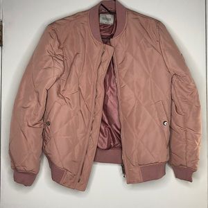 ZARA PINK BOMBER JACKET